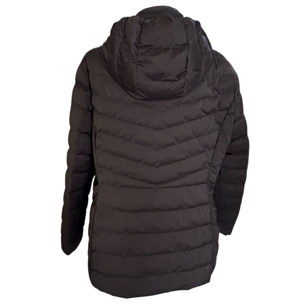 32 Degrees Heat Black Hooded Puffer Coat Women's Size XXL - Picture 3 of 11
